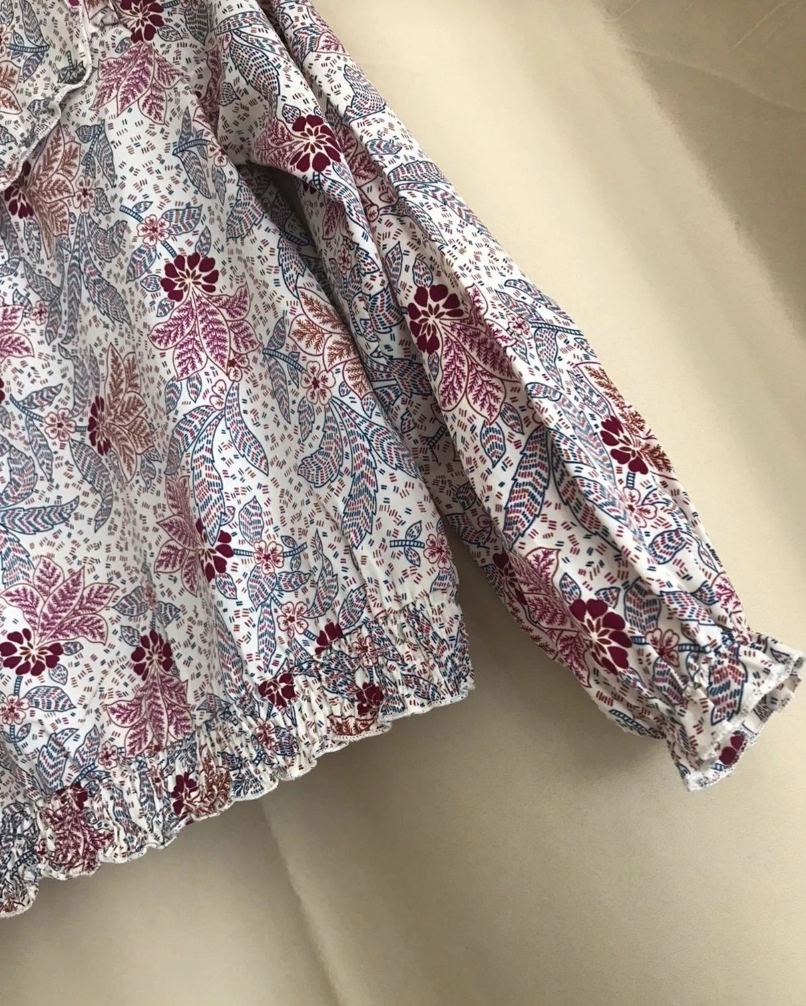 🌸 Floral Print Blouse - Size 10 Years – New - Ideal Spring/Summer 🌸 – photo 3
